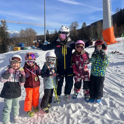 ... nach dem Schirennen